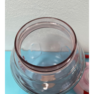 ขวดน้ำพลาสติก Tritan ใสขนาดใหญ่1000มล. พร้อมเชือกผูกสไตล์น่ารักสำหรับตั้งแคมป์กลางแจ้งและใช้ - Product Image 2