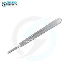 Mango de Bisturí Manual de Acero Inoxidable para Uso Quirúrgico que Proporciona un Excelente Agarre, Equilibrio y Precisión, Certificado CE Médico - Product Image 1