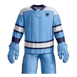 Uniforme de hockey sobre hielo de talla grande para adultos Diseño más popular con su propio logotipo - Product Image 5