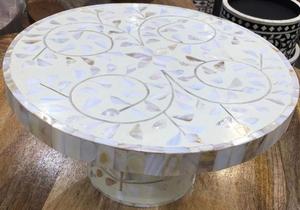 Meilleur support à gâteau en nacre avec finition brillante pour la maison élégante et l'affichage de desserts d'événement disponible au meilleur prix d'Inde - Product Image 2