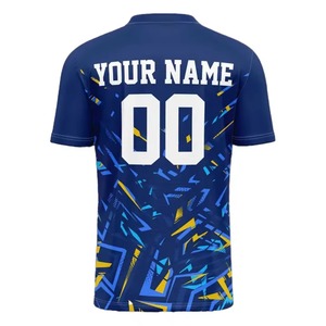 Ensemble de maillot de football sublimé de haute qualité pour adultes, service OEM personnalisable, vêtements de football, 100% polyester, séchage rapide - Product Image 4