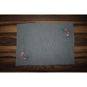 Elegante Mantel Individual Bordado Personalizado, Mantel Rectangular Bordado de Algodón Disponible a Bajo Precio desde India - Product Image 3