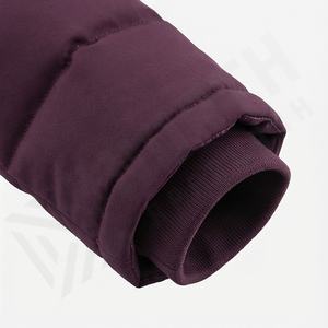 Ventes en gros de vestes parka pour hommes grande taille à manches longues, imperméables, imprimées réfléchissantes, rembourrage en coton, vêtements d'extérieur décontractés d'hiver, personnalisables - Product Image 6