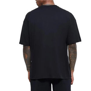 Nuevo patrón de logotipo personalizado nuevo diseño Super suave hombres de gran tamaño 100% algodón Puff impresión camiseta para Unisex - Product Image 5