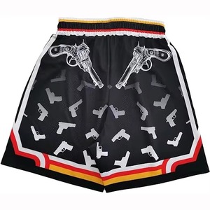 Short de gymnastique athlétique en maille pour hommes évacuation de l'humidité à séchage rapide léger et respirant pour les activités de fitness en plein air - Product Image 3