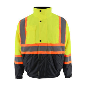 เสื้อแจ็คเก็ตนิรภัยสำหรับผู้ชายรุ่นใหม่ บริการ OEM คุณภาพสูง สะท้อนแสง ป้องกันอย่างดี - Product Image 5