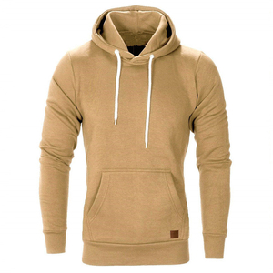 Sudadera con Capucha Lisa Personalizada, Color Sólido, Algodón, Bolsillo Canguro, Fabricante OEM, Proveedor Mayorista de Ropa Urbana - Product Image 5