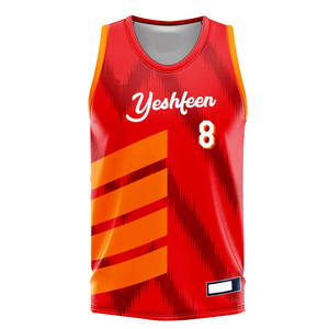 Sublimation Sports Jersey <b>Basketball</b> Full Sublimation Custom Team Logo Printed Uniform Embroidery High Quality New Designs - Product Image 5