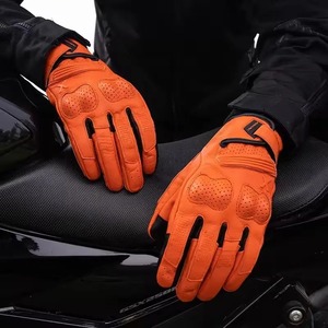 Guantes de cuero para exteriores, protección de manos, seguridad, trabajo, deportes, hechos a medida, montar, caza, tácticos, para la venta, fabricante de cuero - Product Image 6
