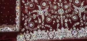 Designer moderne non cousu brodé à la main beaux costumes coûteux pour les femmes fêtes de style traditionnel indien à la mode - Product Image 3