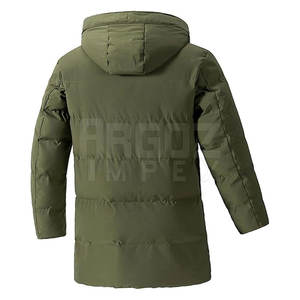Made In Pakistan <b>Men</b> Puffer <b>Long</b> Winter <b>Jacket</b> Casual Wear Breathable Lightweight <b>Men</b> Puffer <b>Long</b> <b>Jackets</b> - Product Image 2