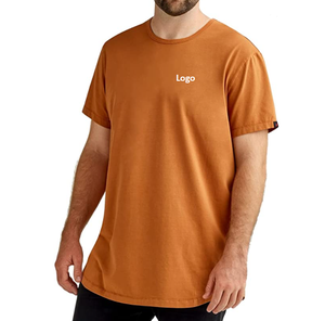 เสื้อยืดสำหรับผู้ชายเสื้อยืดคอตตอน100% เปล่าคุณภาพสูงเสื้อยืดขนาดพลัสไซส์ออกแบบได้ตามที่ต้องการ - Product Image 3
