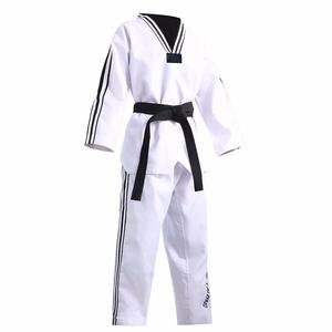 100% Cotton Karate Uniform Sets Quick Dry Breathable BJJ Kimono High Elastic Waist <b>Band</b> Unisex for Adults <b>Stretch</b> Feature - Product Image 3