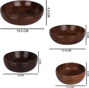 Finition naturelle La finition à l'huile végétale sans danger pour les aliments scellée à la main est cruciale pour protéger le bois et améliorer sa couleur. - Product Image 3