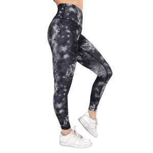 Medias sin costuras de talla personalizada para mujer, mallas informales de cintura alta para entrenamiento en el gimnasio y Yoga con logotipo personalizado por sublimación - Product Image 5