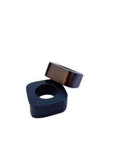 Antique Wooden Napkin Ring <b>Hand</b> <b>Paint</b> Black Classic Design Animal Favour Thanksgiving Wedding Elegant Decorative Napkin Rings - Product Image 2