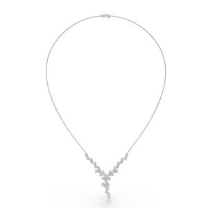 Collar de brillo fluido, una impresionante expresión de diamantes radiantes y un diseño elegante, diseñado para iluminar con atemporal - Product Image 6