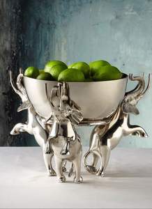 PetalCrush Eco-Friendly Luxury Metal Flower Bowl Hand-Carved in Bloom Shape BPA Free Centerpiece - Product Image 3