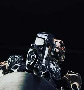 Pendentif en argent sterling 925 avec logo personnalisé hip-hop, serti de diamants en moissanite glacés VVS, pendentifs et breloques faits maison - Product Image 4