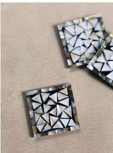 Sous-verres en nacre de haute qualité et très demandés, avec une épaisseur de 10 mm/5 mm pour les boissons chaudes/froides et un emballage personnalisé - Product Image 3