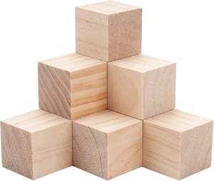 Cubos de Madera Artesanales de 2 Pulgadas, Buena Calidad, Precio Bajo de Fábrica, Suministro al por Mayor - Product Image 2