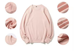 Unisex Premium Vintage OEM pulóver liso en Blanco estampado 100% algodón sudaderas personalizado impreso cuello redondo sudadera para hombres - Product Image 4