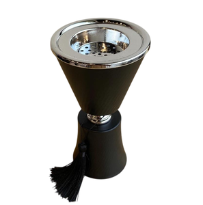 Quemador Bakhoor de metal plateado de calidad superior para decoración tradicional del hogar y eventos religiosos soporte de incienso de boda - Product Image 4