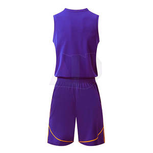 Durable Breathable Plus Size Team Athletic Basketball Uniform Moisture-Wicking Lightweight Design <b>for</b> Long Training Sessions - Product Image 3