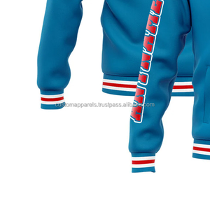 Chaqueta universitaria para hombre versátil para todo tipo de clima, soporte personalizado, bordado, colocación frontal, múltiples opciones al por mayor - Product Image 5