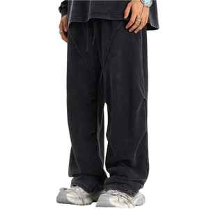 Derniers pantalons de survêtement en toile décontractés pour hommes pour l'hiver - Product Image 1