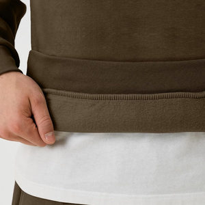 Oferta especial 100% chándales de algodón para hombre personalizado en blanco con capucha ajuste suelto logotipo personalizado conjuntos de Jogger con cordón a los mejores precios - Product Image 5