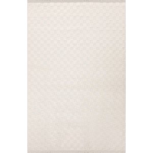 Alfombras Depot Cream Modern Trendo TR005 100% Alfombra de polipropileno con corte y bucle No cobertizo Fácil de limpiar Durable para estudio de dormitorio - Product Image 1