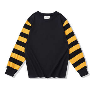 Sweat-shirt unisexe à manches longues pour moto, 100 % coton, 280 g/m², imprimé personnalisé de haute qualité avec des rayures de couleur - Product Image 1