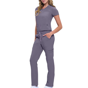Conjuntos de Uniformes Médicos de Talla Grande para Enfermeras, Uniformes Médicos Ajustados para Mujer, Conjuntos de Uniformes Médicos de Spandex para Mujer para Hospital - Product Image 2