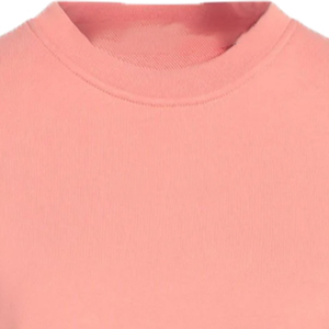 Sudadera Ecológica para Mujer, Bordada, de Felpa, con Frente Color Durazno, Transpirable, Resistente al Viento, de Poliéster/Algodón, 340g, Cuello Redondo, para Invierno - Product Image 2