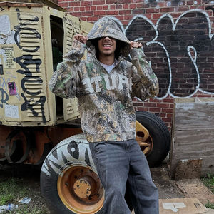 Vêtements de chasse thermiques camouflage tendance, sweats à capuche en coton mélangé, prix de gros, sweats à capuche à impression par sublimation pour hommes - Product Image 6