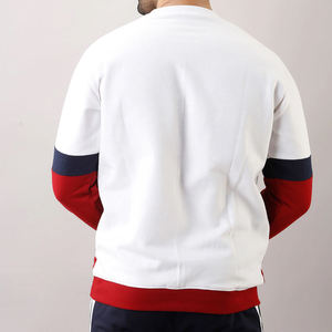 De los hombres al por mayor 80% de algodón y 20% de poliéster de lana de cuello redondo sudaderas con capucha personalizado simple hombres Otoño Invierno sudaderas con capucha sudaderas - Product Image 6