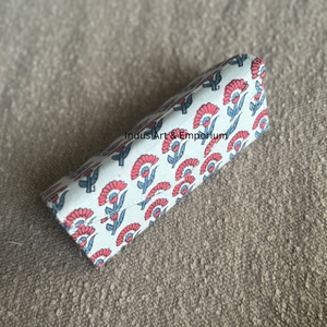 Wholesale Handblock Printed Cotton <b>Sunglasses</b> Cases Handmade Printed Cotton <b>Sunglasses</b> - Product Image 5