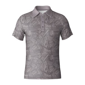 เสื้อโปโลกอล์ฟสำหรับผู้ชายพร้อมโลโก้ที่ปรับแต่งได้ผ้าระบายอากาศคุณภาพสูงเหมาะสำหรับใส่เล่นกอล์ฟและสวมใส่ได้ - Product Image 6