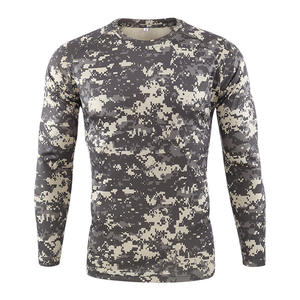 T-shirt de camouflage respirant vintage imprimé de chasse personnalisé avec quantité minimale de commande bas - Product Image 2