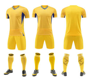Conjuntos de ropa de fútbol de color degradado, uniforme de fútbol de color personalizado para adultos, conjunto de ropa deportiva fabricada en fábrica con logotipo impreso - Product Image 1