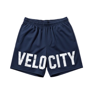 Pantalones Cortos Deportivos Premium Velocity Canvas. 100% Algodón de Secado Rápido con Cierre de Cordón. Diseñado para el entusiasta moderno del streetwear. - Product Image 1