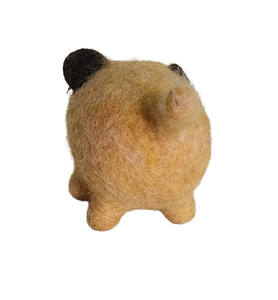 Juguete de perro de fieltro hecho a mano de Nepal, juguete educativo Unisex para niños, artesanía para niños - Product Image 4