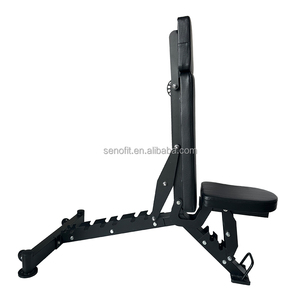 <span class=keywords><strong>Banc</strong></span> de musculation réglable multifonctionnel en métal pour curls biceps, press d'épaules, extensions <span class=keywords><strong>triceps</strong></span> - Product Image 6