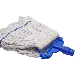 Fregona húmeda de cuerda de bucle de hilo de reciclaje industrial de Kentucky con clip de plástico - Product Image 3