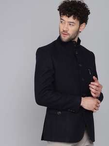 Unique Design <b>Black</b> <b>Mens</b> <b>Casual</b> <b>Blazer</b> Versatile Style Jacket For Smart <b>Casual</b> Occasions Available At Wholesale Price - Product Image 2