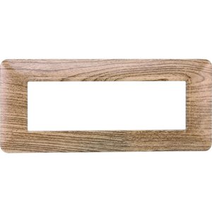 Etroit solare serie 6P lastra di plastica di colore legno chiaro compatibile con Bticino Matix-materiali elettrici/compatibile - Product Image 2
