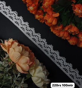 Dentelle au Crochet en coton blanc pour coudre des robes rideaux chemins de Table housses de coussin et fournitures de décoration artisanale en gros - Product Image 3