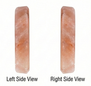 Pierre de massage en forme de pied, sel rose de l'Himalaya naturel pour la détoxification de la peau, outil professionnel de pédicure pour éliminer les callosités, outil de spa - Product Image 2