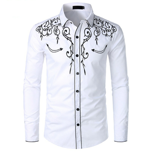 New <b>Mens</b> Long Sleeve Solid Color Casual Slim Fit Zipper <b>Flannel</b> Polyester/Cotton Anti-Pilling Breathable Dress <b>Shirts</b> OEM - Product Image 5